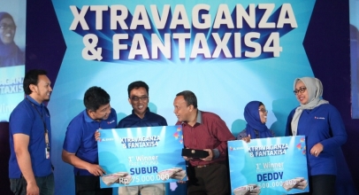 Pelanggan XL Axiata Asal Bogor Raih Setengah Milyar Rupiah