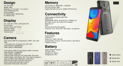 Alcatel 3C, Smartphone dengan Layar 18:9 Termurah di Eropa