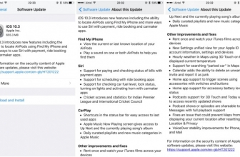 Apple Rilis iOS 10.3 dan Watch OS 3.2