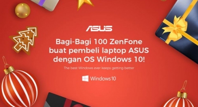 Giatkan Kampanye 100{6d4da31955223774f92dce3d293cb7e669764550633ee25cdb7e9d5f0678e9b3} Windows, Asus Bagi-Bagi 100 ZenFone