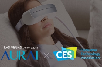 CES 2018: Aurai Beri Kenyamanan Pada Mata dengan Pijatan dan Kompres Air