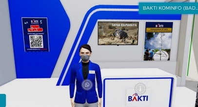 BAKTI Kominfo Beraksi di BLU Expo 2021