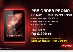 Buruan, Pre-order HP Slate 7 Beats Special Edition Segera Ditutup