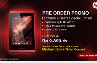 Buruan, Pre-order HP Slate 7 Beats Special Edition Segera Ditutup
