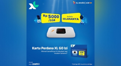XL Axiata Luncurkan Kartu Perdana Baru XL Go Izi