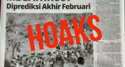 HOAX! Ramalan Gempa Megathrust Bakal Terjadi di Mentawai