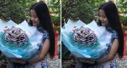 VIRAL! Pria Ini Kirim Bunga Terbuat Dari Uang Rp 31 Juta Untuk Pacarnya di Hari Valentine