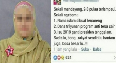 Sempat Viral, Begini Sekarang Nasib Wanita Yang Lecehkan Korban Bom Surabaya