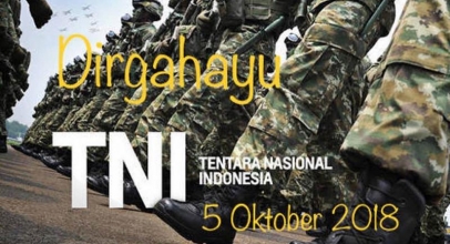 Sambut HUT 73 TNI, Netizen Ramai-Ramai Ucapkan #DirgahayuTNI