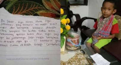 Aksi Bocah Kelas 1 SD Ini Bikin Seorang Dokter Kagum