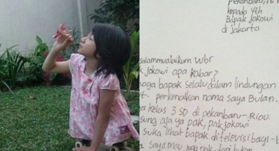 VIRAL! Bocah SD Ini Tulis Surat Untuk Presiden Jokowi, Begini Isinya