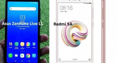 Antara ASUS ZenFone Live L1 dan Xiaomi Redmi 5A, Pilih Mana?