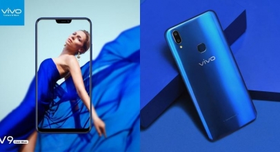 Vivo V9 Cool Blue Limited Edition Resmi Edar di Indonesia