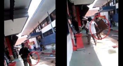 Ngeri! Video Detik-Detik Kericuhan Yang Terjadi di Rutan Kelas IA Solo