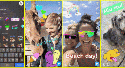 Snapchat Gandeng Giphy Hadirkan Stiker GIF
