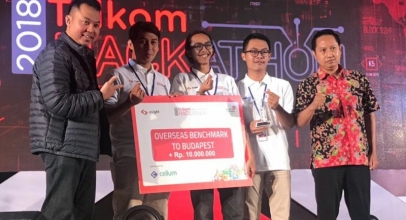 Gifood Berhasil Menjuarai Telkom Hackathon 2018