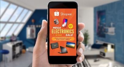 Selama Maret 2018, Shopee Gelar Program “Mega Electronics Sale”