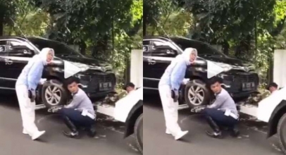 Kocak! Ratna Sarumpaet Marah-Marah Mobilnya Diderek Petugas Dishub, Begini Reaksi Netizen