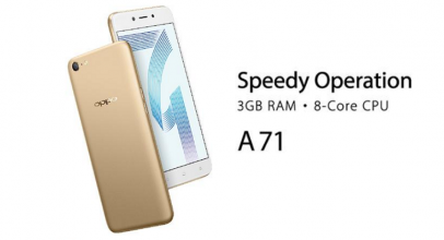 Oppo A71 Varian 3 GB Kini Hadir di Indonesia