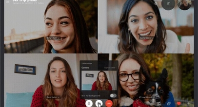 Sekarang Background Video Call Skype Bisa Diburamkan