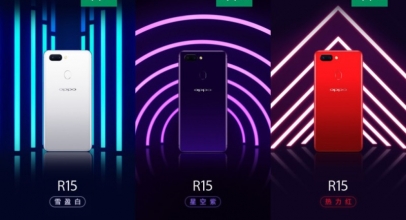 Oppo R15 Bakal Hadir Dalam Tiga Varian Warna