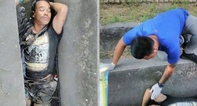 Sempat Dikira Korban Pembunuhan, Penemuan Pria Ini Malah Bikin Ngakak!