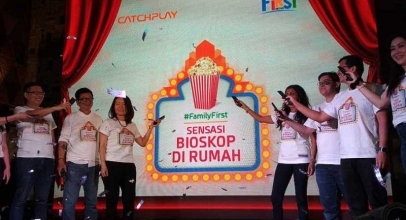 Gandeng CatchPlay, First Media Hadirkan Bioskop Ke Dalam Rumah