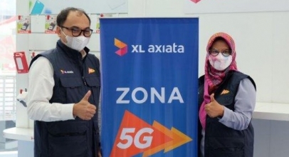 XL Axiata Demo 5G di Empat Kota
