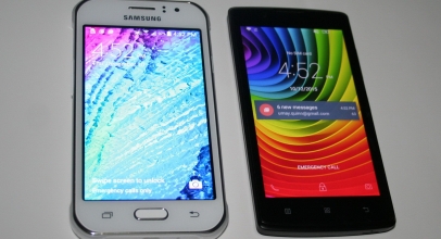 Samsung Galaxy J1 Ace vs Lenovo A2010