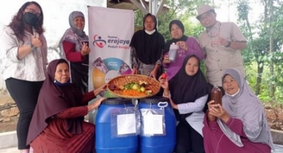 Erajaya Rehabilitasi Hutan di Rumpin