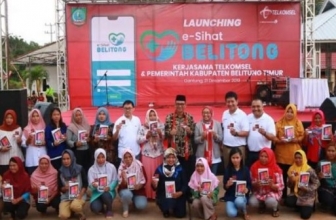 Telkomsel Rilis Aplikasi E-Sihat Belitung untuk Atasi Stunting