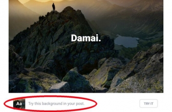 Ini Dia, Cara Bikin Status dengan Background Gambar