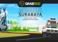 GrabTaxi Hadir di Surabaya!
