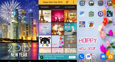 Happy New Year 2018 Siap Semarakkan Wallpaper di Tahun yang Baru