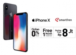 Smartfren Tawarkan Cashback Rp 10 Juta untuk Pembelian iPhone X