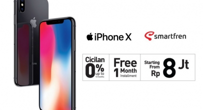 Smartfren Tawarkan Cashback Rp 10 Juta untuk Pembelian iPhone X
