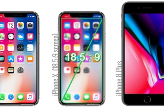 Yuk Bandingkan Besar Layar iPhone X dan iPhone 8 Plus