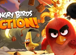 Angry Birds Action! Bermain Pinball a la Angry Birds