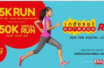 Indosat Ooredoo Run, 30 Hari Mengejar  50 KM