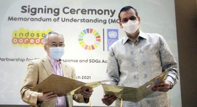 Indosat dan UNDP Kolaborasi Dukung Pembangunan Berkelanjutan