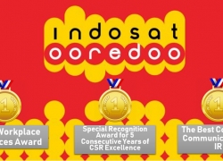 Indosat Ooredoo Raih 3 Penghargaan Internasional