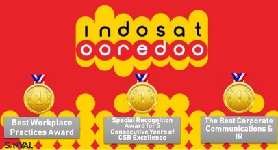 Indosat Ooredoo Raih 3 Penghargaan Internasional