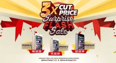 JD.id Tawarkan “3X Cut Price” di Harbolnas
