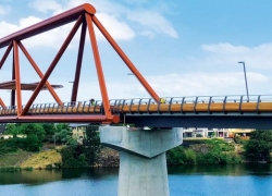 XL Axiata Bangun Jembatan di Banyuasin