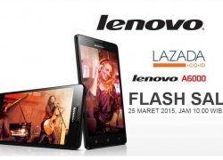 Siap-siap Flash Sale Lenovo A6000 di Lazada