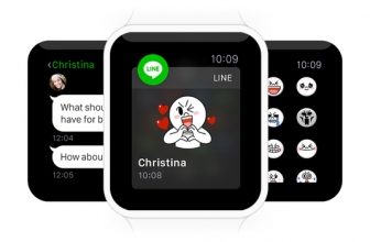 LINE Dukung Apple Watch
