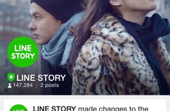 Ada Nicholas dan Mariana di Line Story