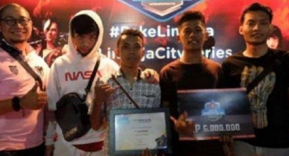 Kompetisi Game Free Fire LinkAja City DIgelar di Yogya