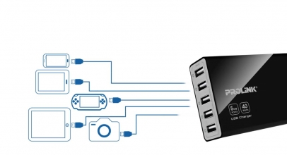 Prolink 5-Port USB Charger, Cukup Satu untuk Semua