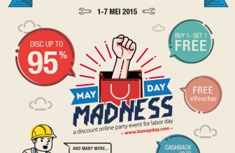 MayDay Madness 2015, Pesta Diskon di Hari Buruh